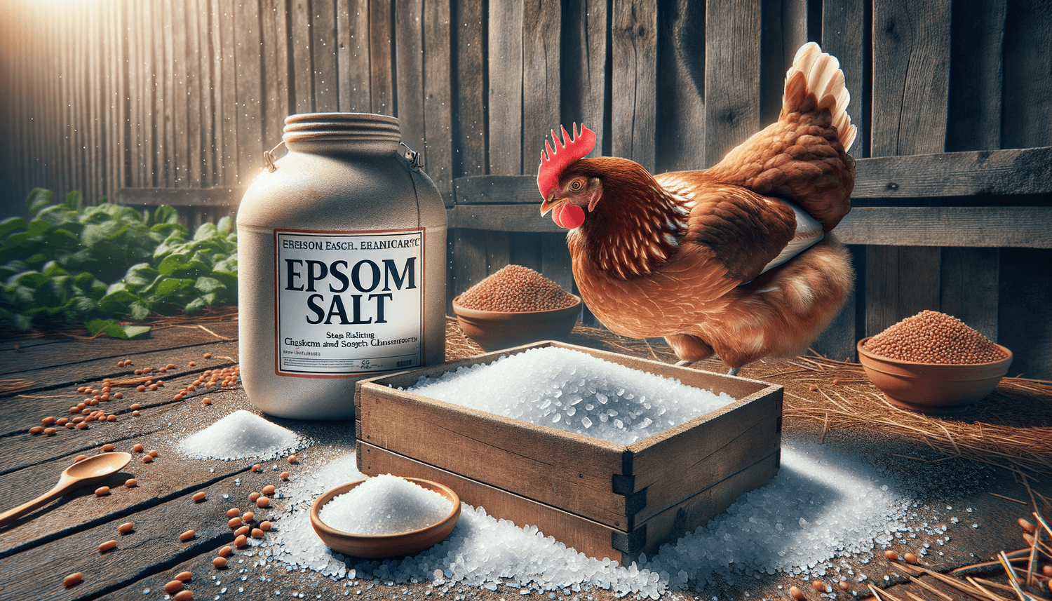 Can Chickens Eat Epsom Salt?