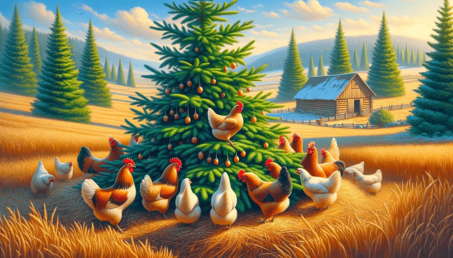 Can Chickens Eat Evergreen Trees?