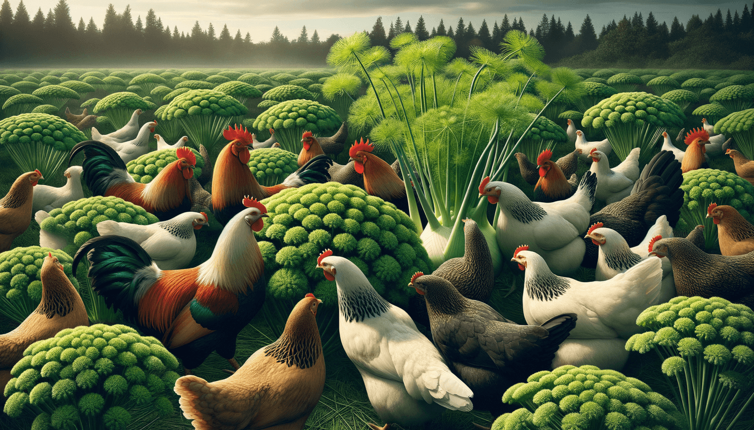 Can Chickens Eat Fennel Fronds?