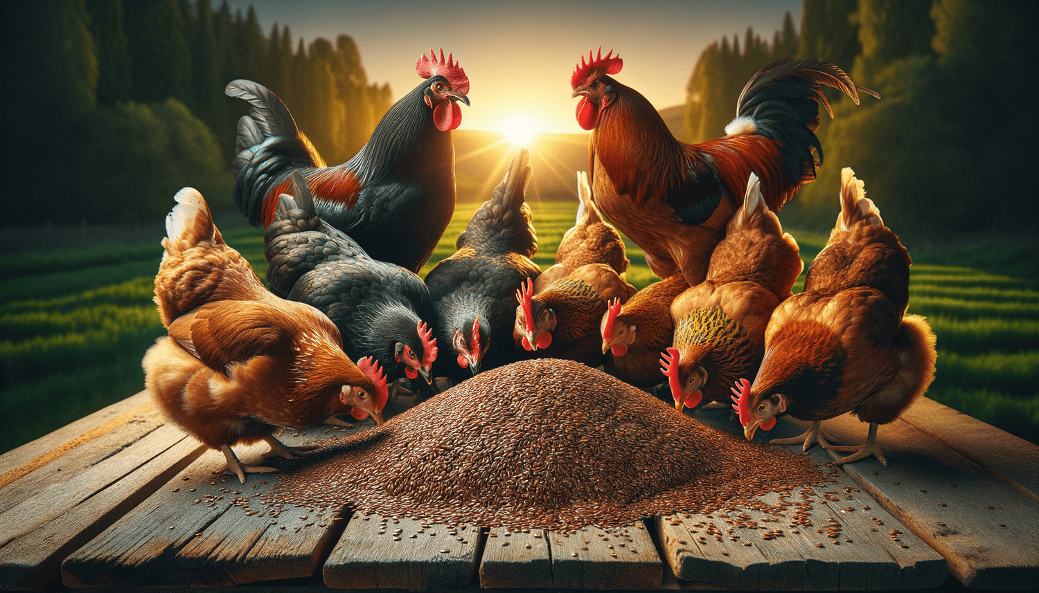 Can Chickens Eat Flaxseed Meal?