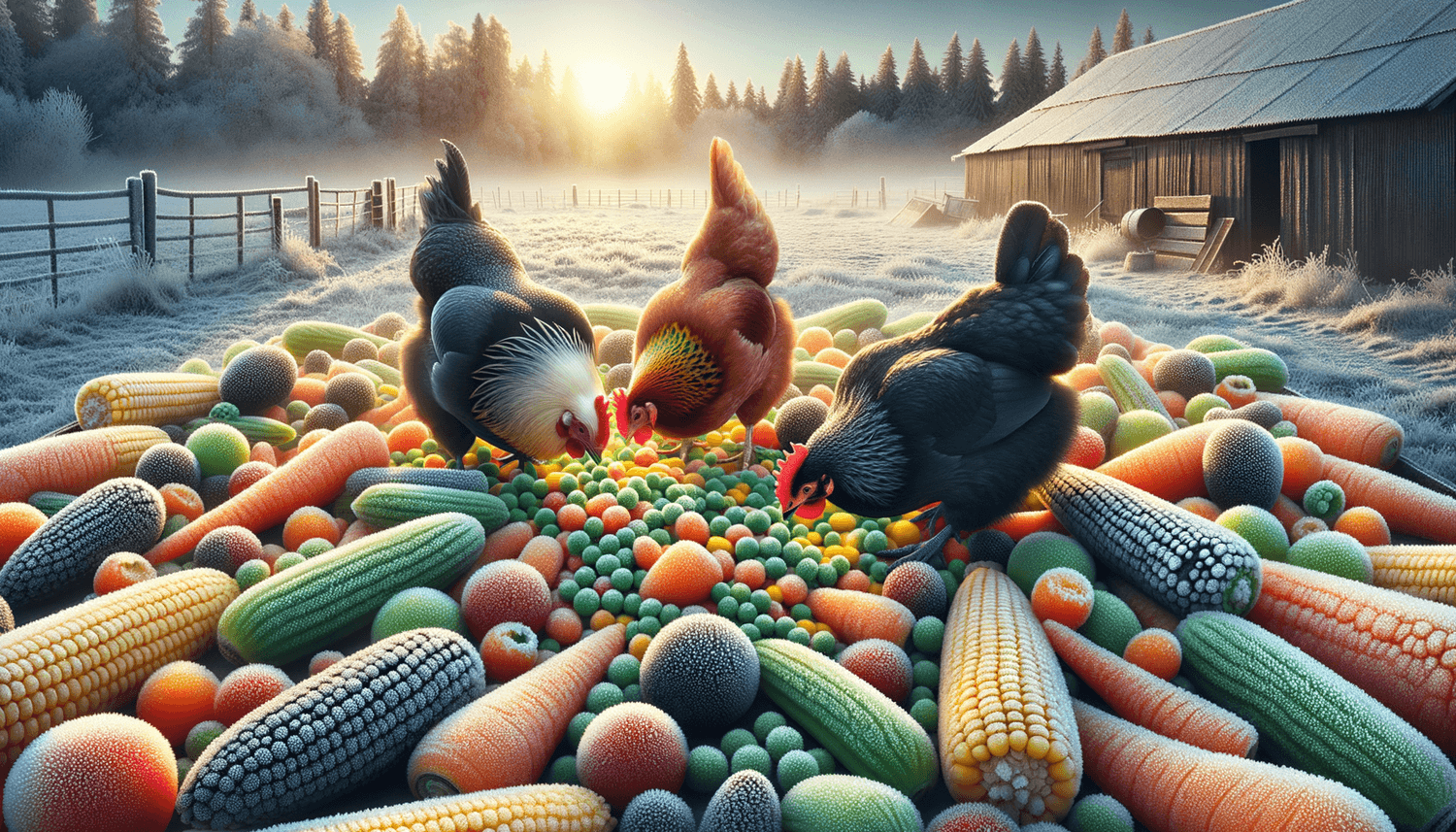 Can Chickens Eat Frozen Vegetables?
