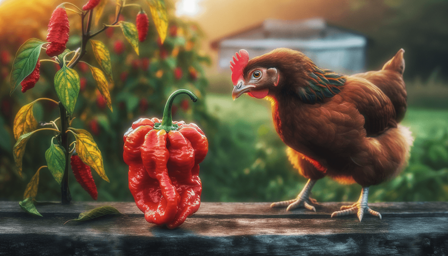 Can Chickens Eat Ghost Peppers?
