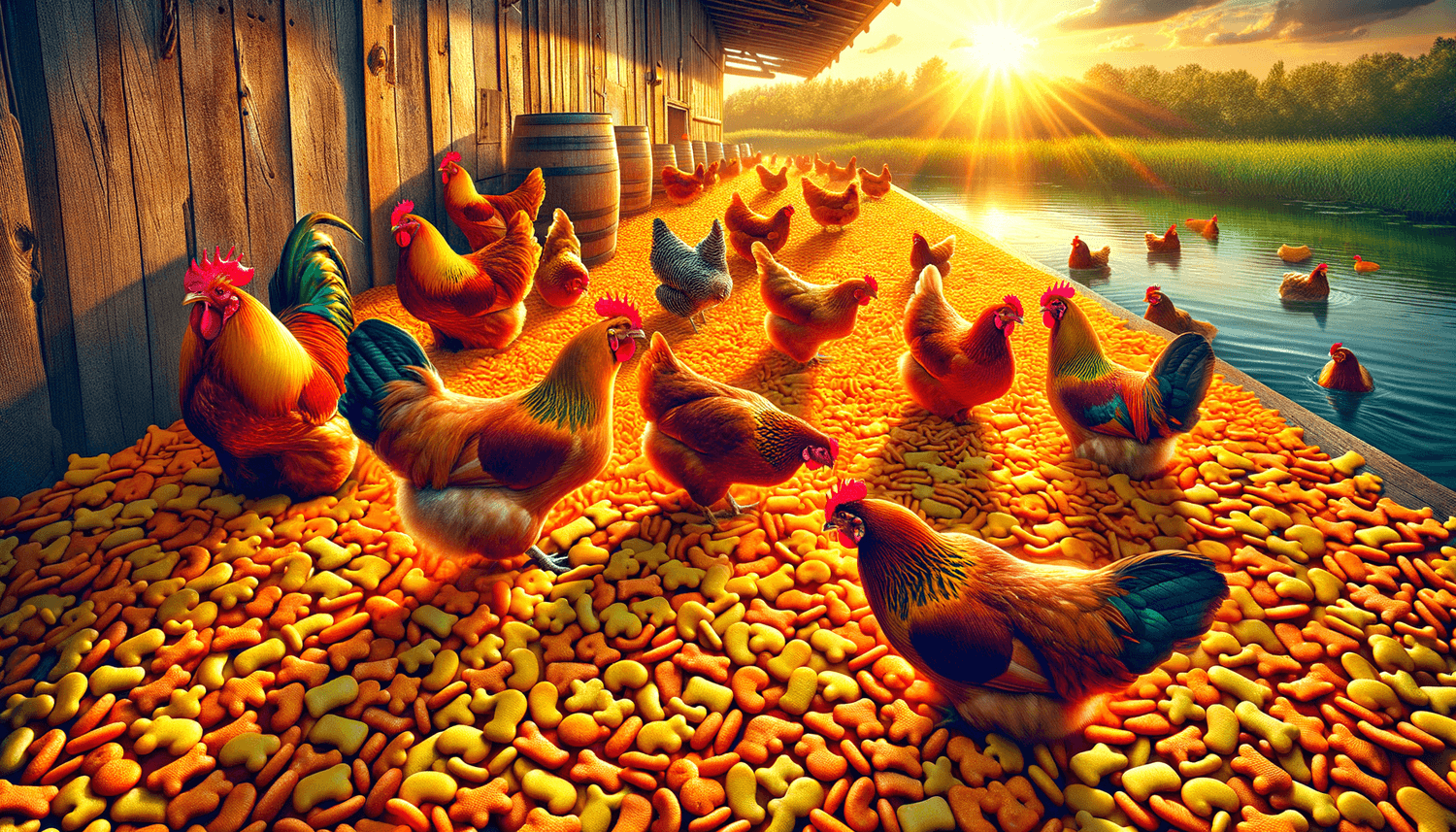 Can Chickens Eat Goldfish Crackers?