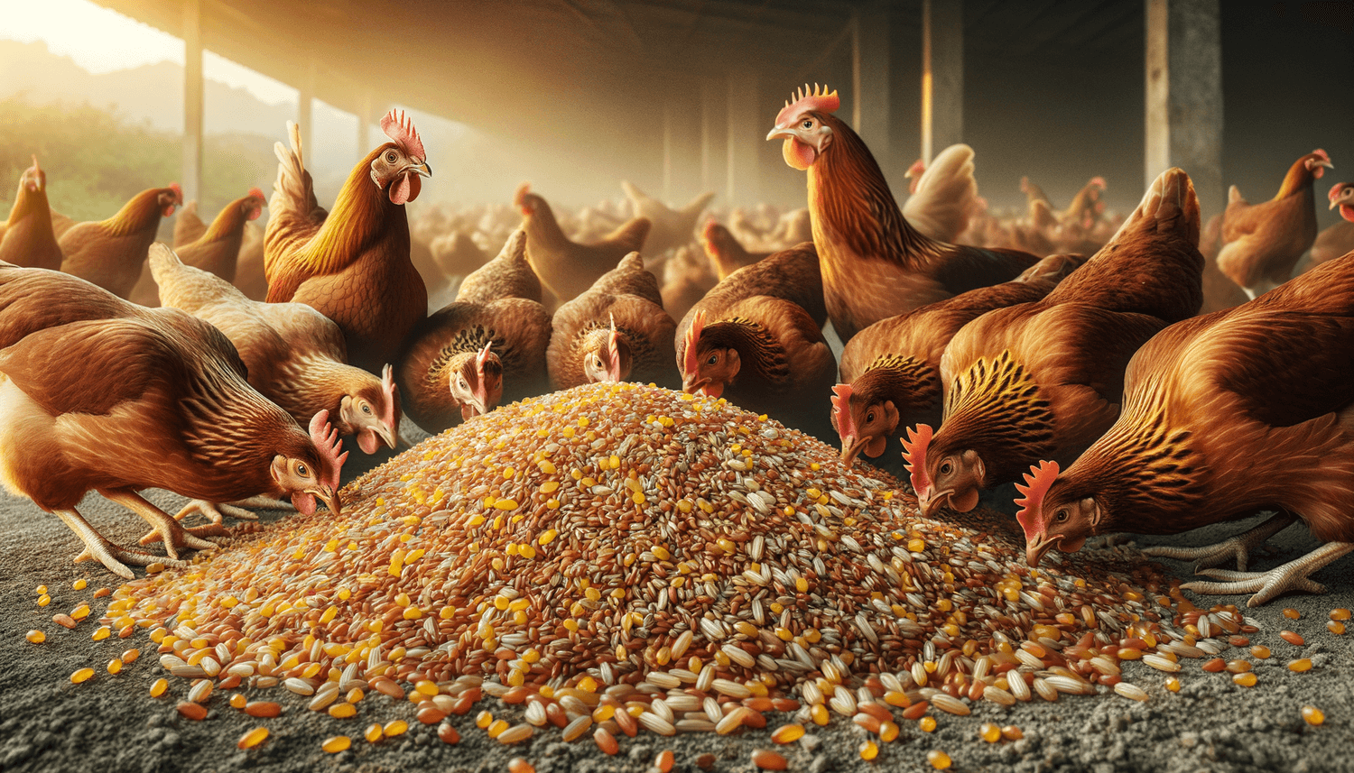 Can Chickens Eat Grain?