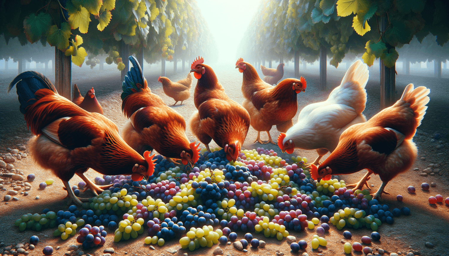 Can Chickens Eat Grape Stems?
