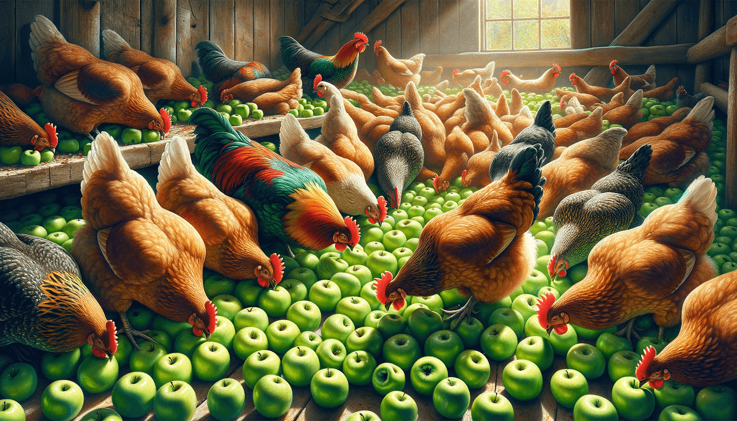 Can Chickens Eat Green Apples?