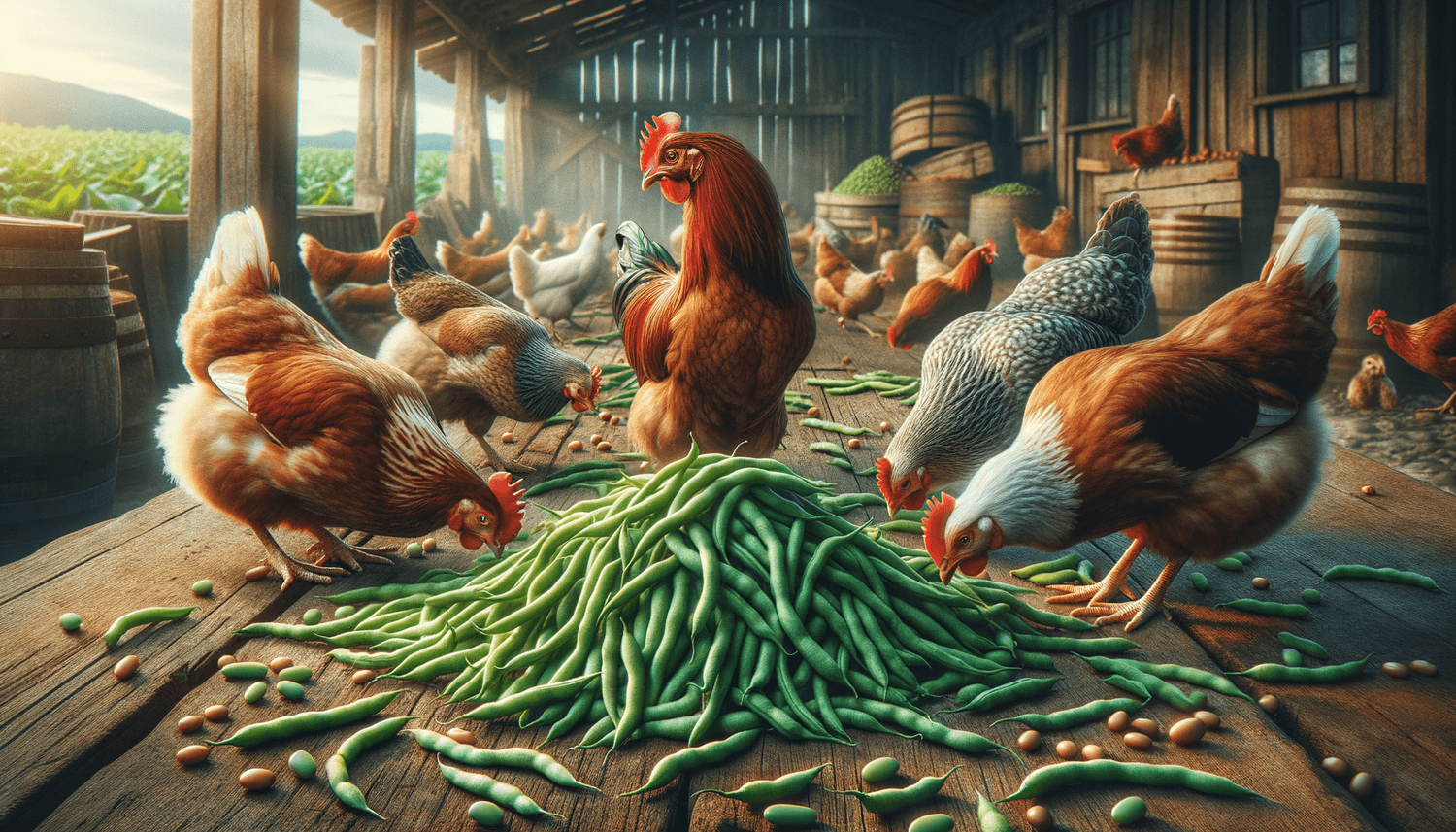 Can Chickens Eat Green Bean Ends?