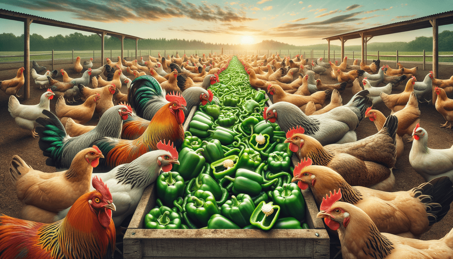 Can Chickens Eat Green Bell Peppers?