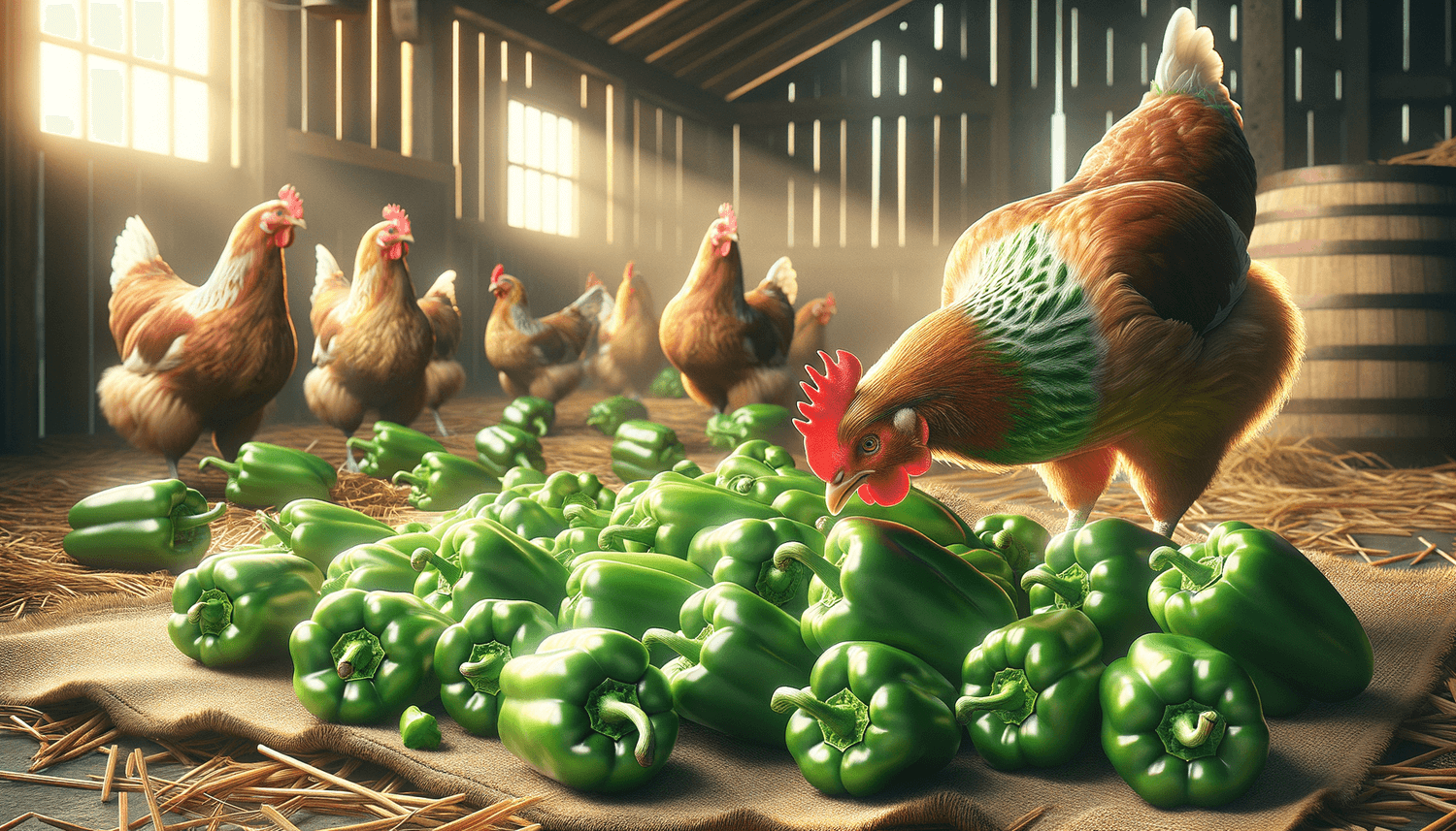 Can Chickens Eat Green Pepper?
