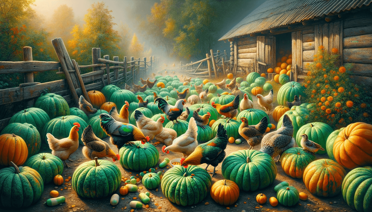 Can Chickens Eat Green Pumpkins?