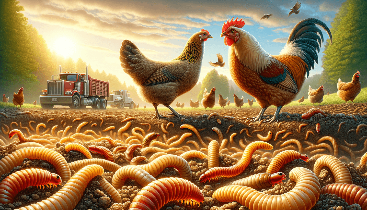Can Chickens Eat Grub Worms?