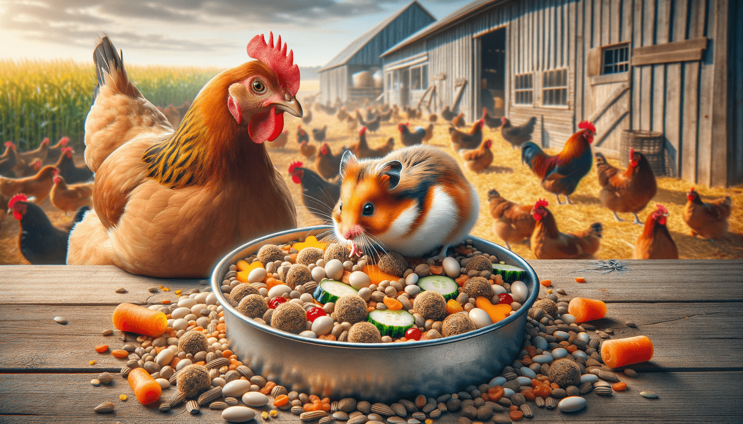 Can Chickens Eat Hamster Food?