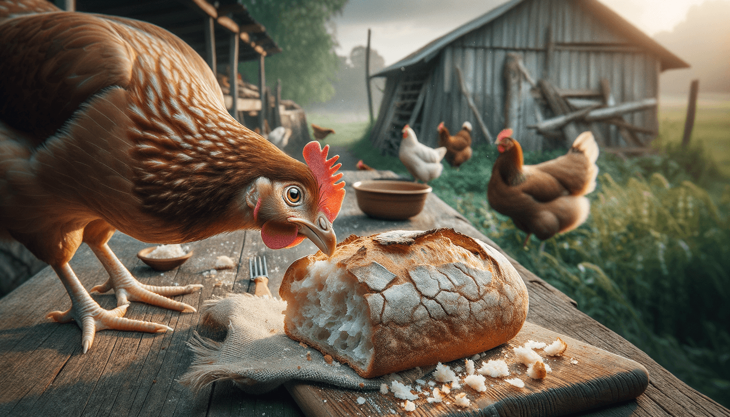 Can Chickens Eat Homemade Bread?