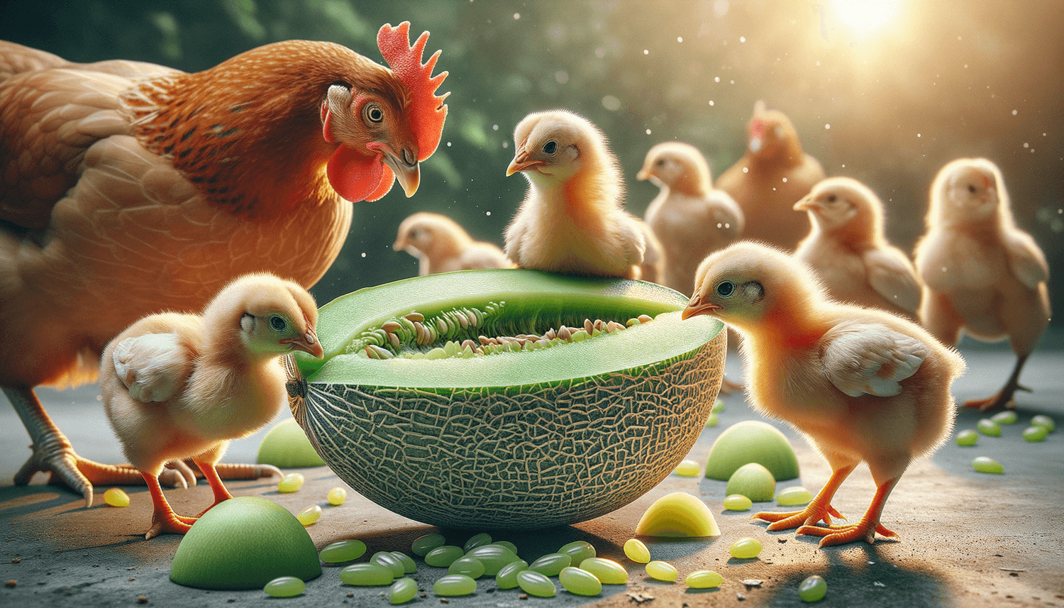 Can Chickens Eat Honeydew Seeds?