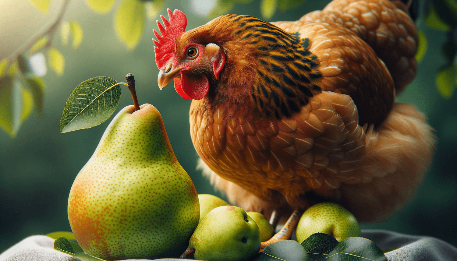 Can Chickens Eat Pear?