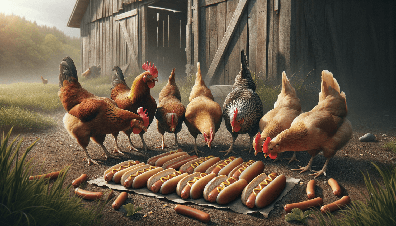 Can Chickens Eat Hotdogs?
