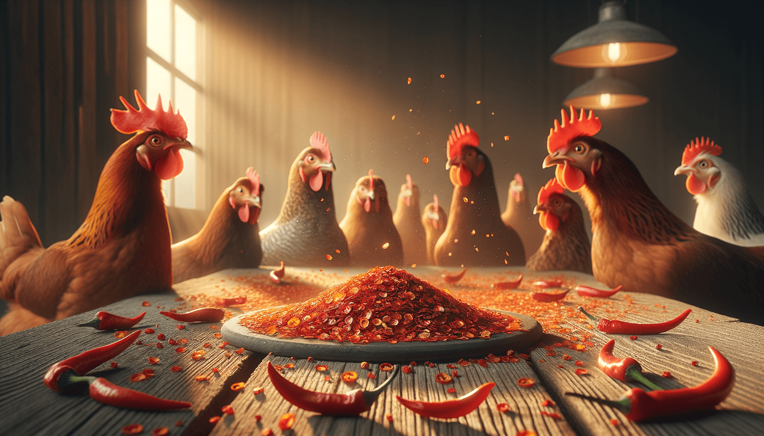 Can Chickens Eat Pepper Flakes?