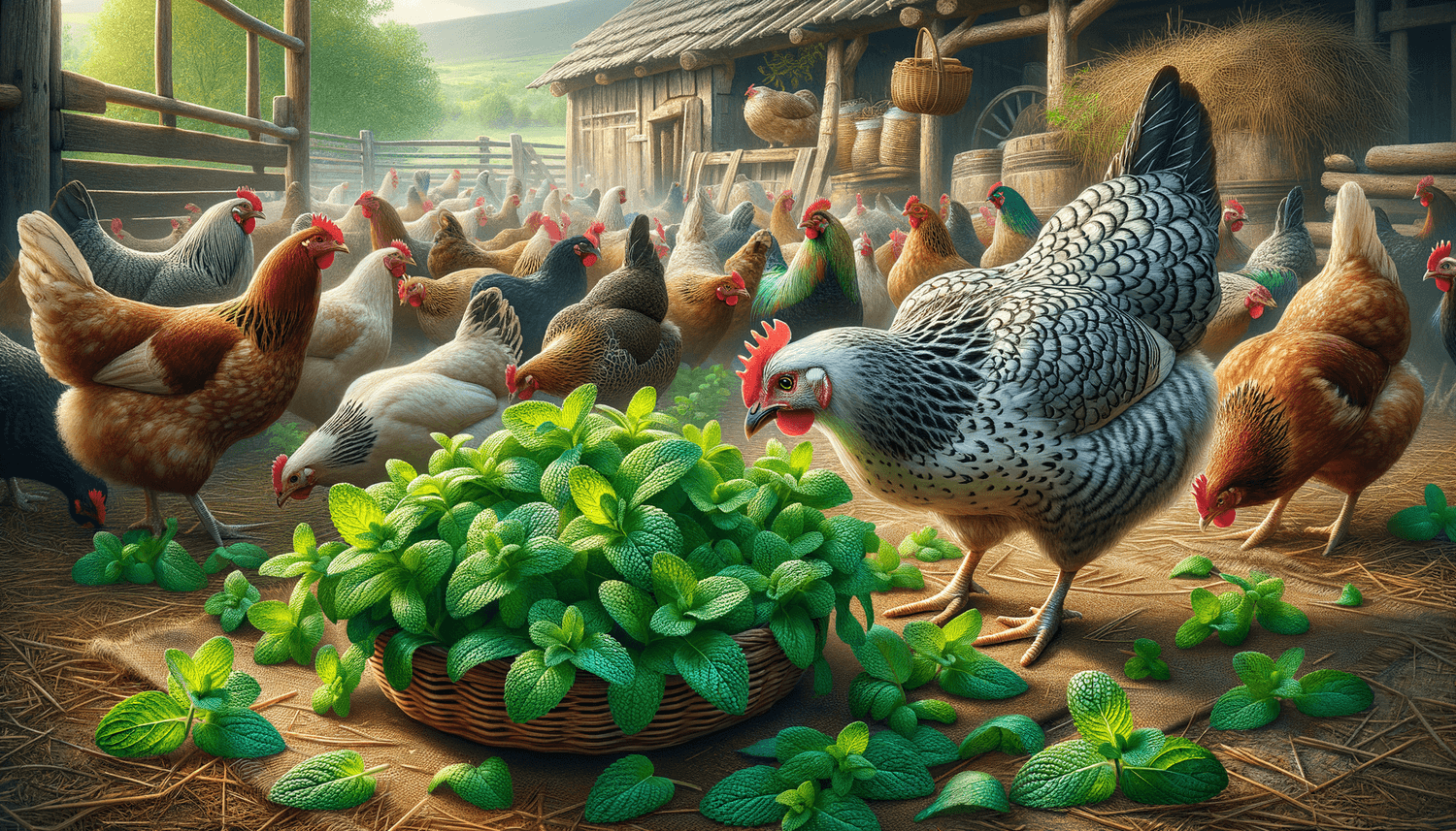 Can Chickens Eat Peppermint Leaves?