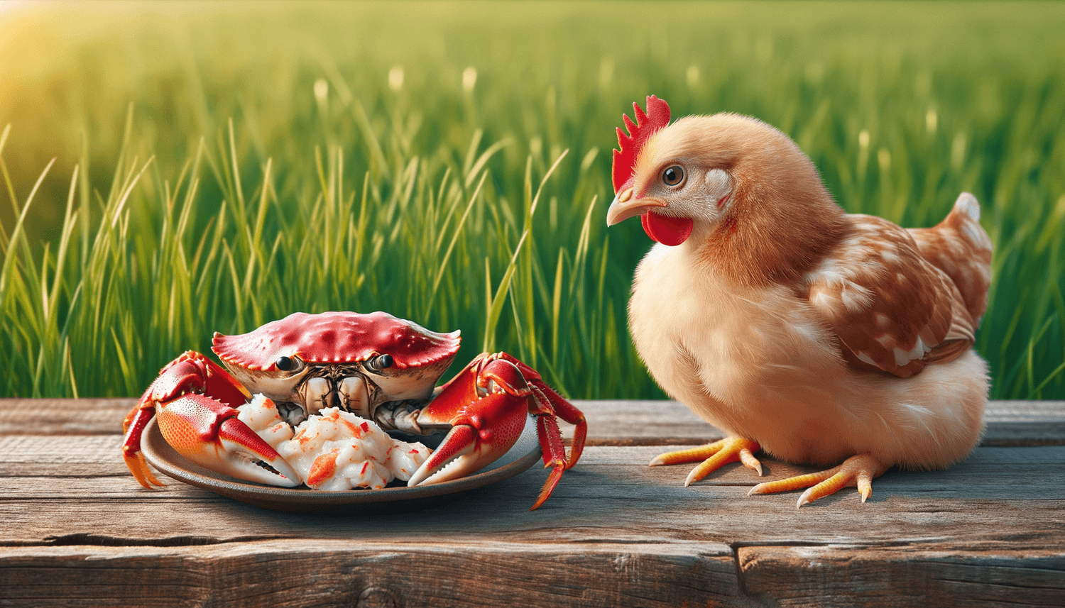 Can Chickens Eat Imitation Crab Meat?