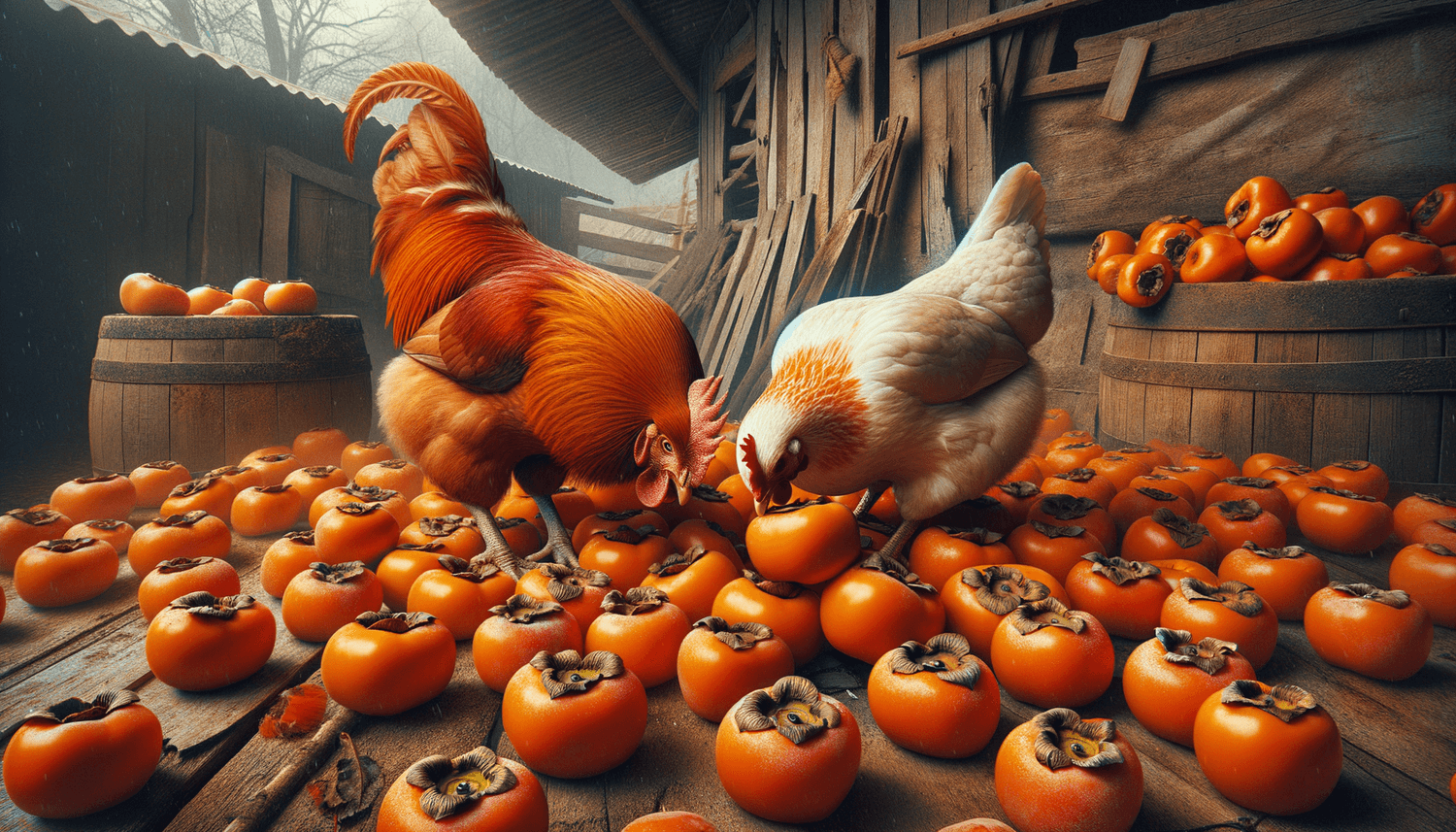 Can Chickens Eat Persimmon?