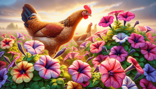 Can Chickens Eat Petunia Flowers?