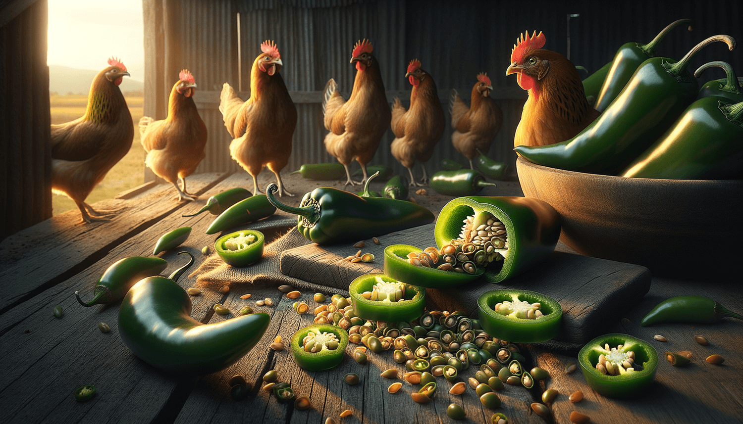 Can Chickens Eat Jalapeno Peppers Seeds?