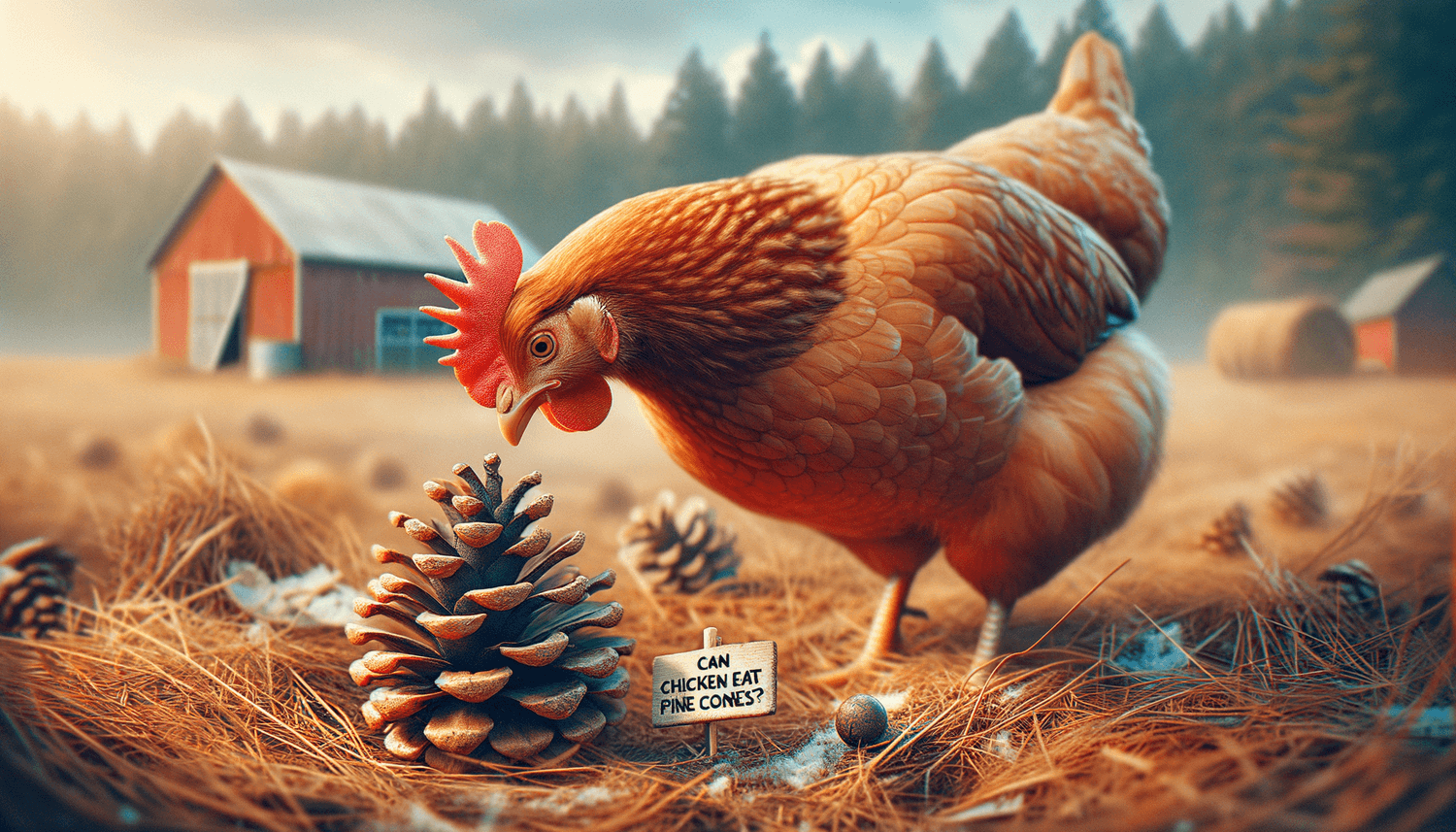Can Chickens Eat Pine Cones?