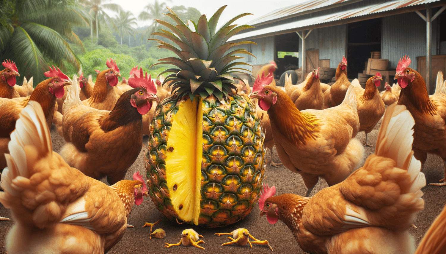 Can Chickens Eat Pineapple Core?