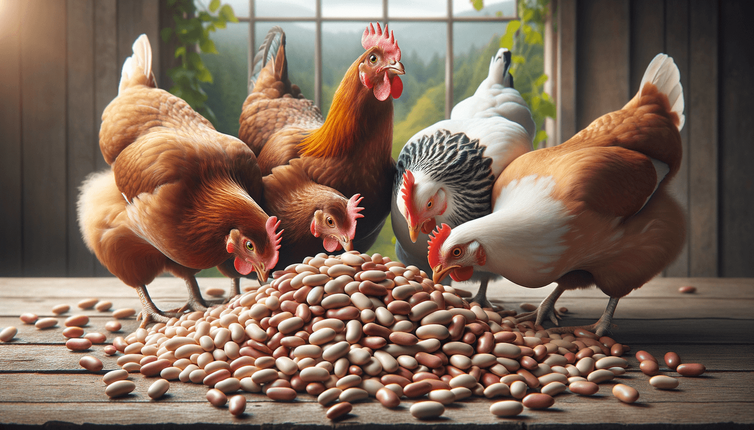 Can Chickens Eat Kidney Beans?
