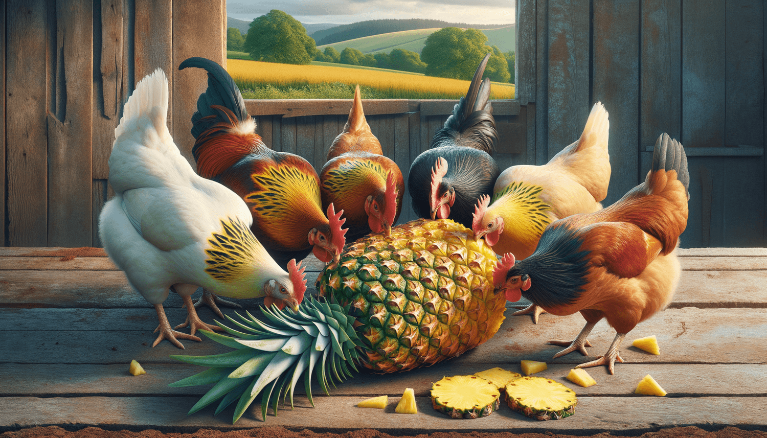 Can Chickens Eat Pineapple Rind?