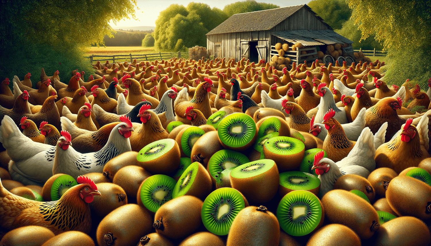 Can Chickens Eat Kiwi Fruit?