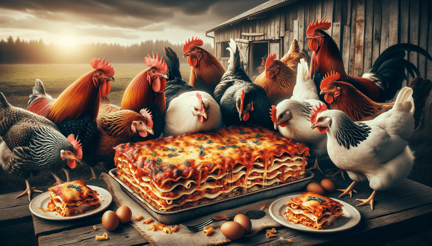 Can Chickens Eat Lasagna?