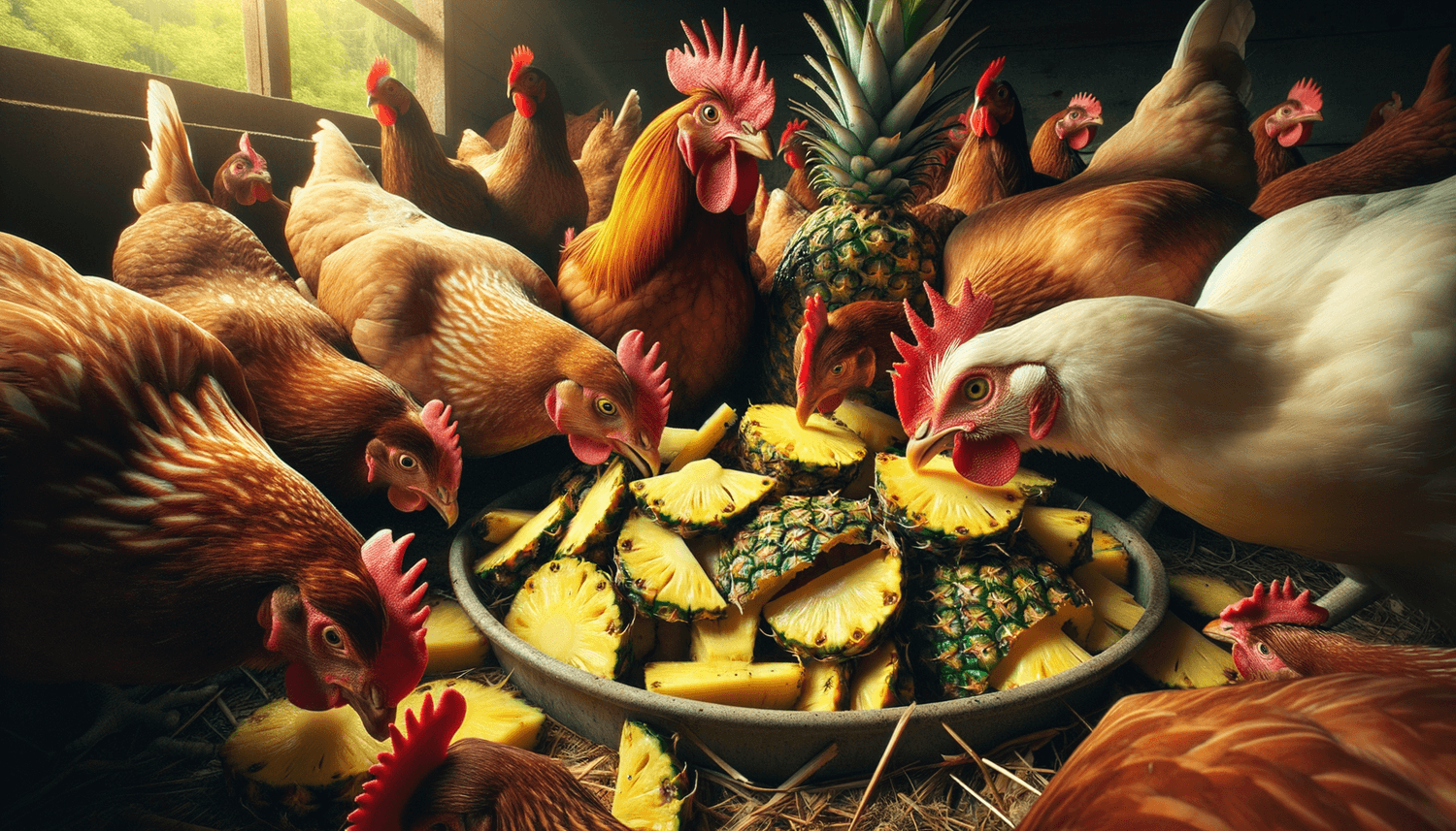 Can Chickens Eat Pineapple Skins?