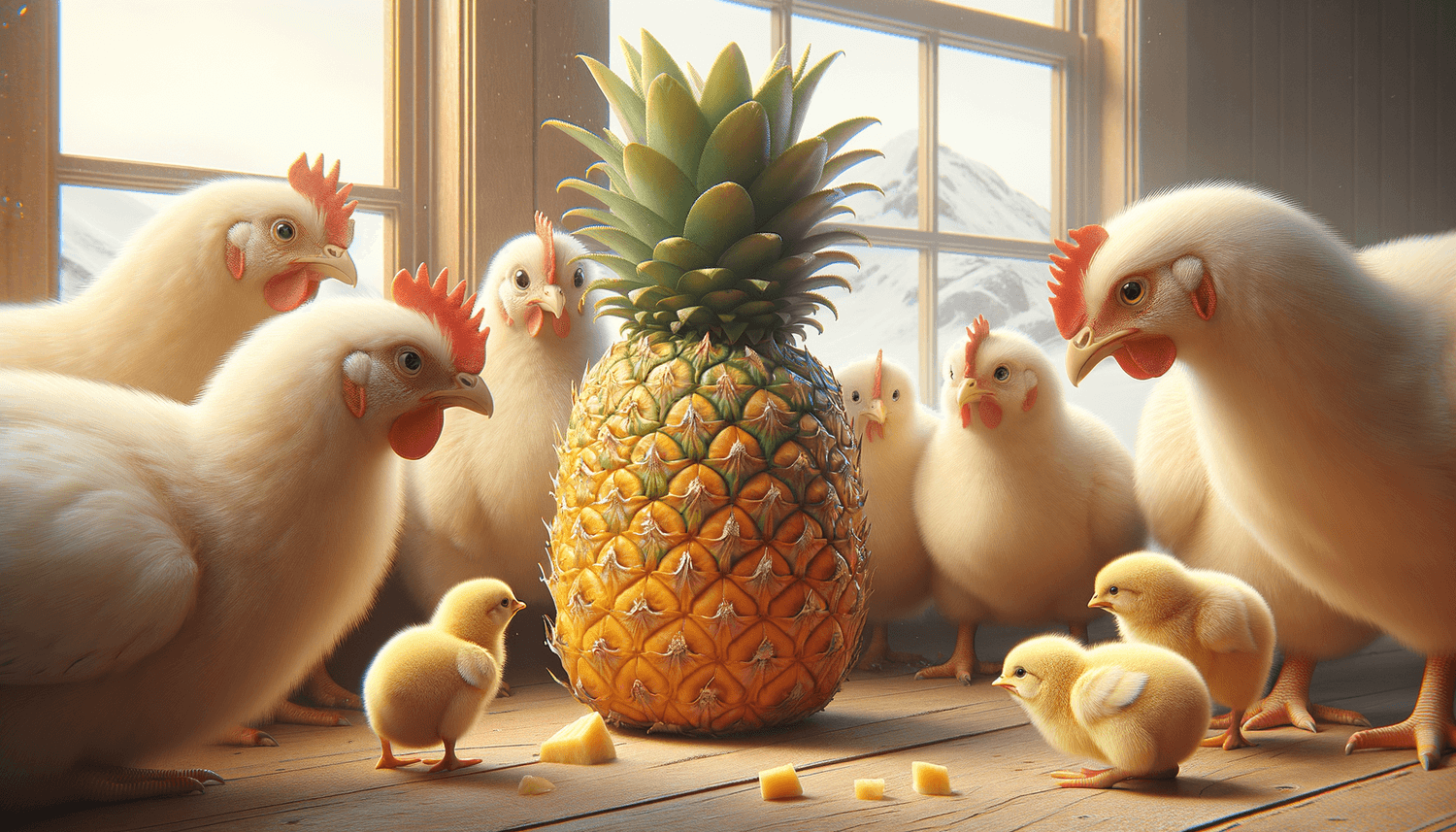 Can Chickens Eat Pineapples?