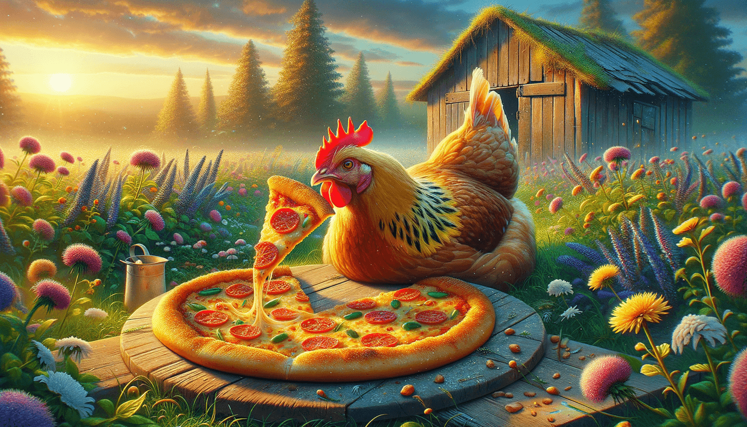 Can Chickens Eat Pizza Crust?