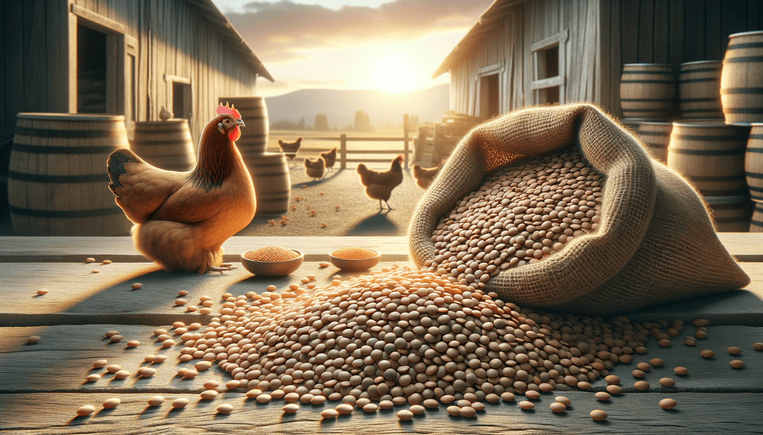 Can Chickens Eat Lentils Uncooked?