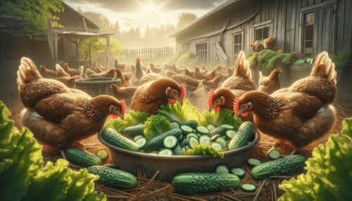 Can Chickens Eat Lettuce and Cucumber?