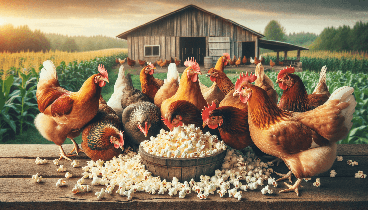 Can Chickens Eat Popped Popcorn?