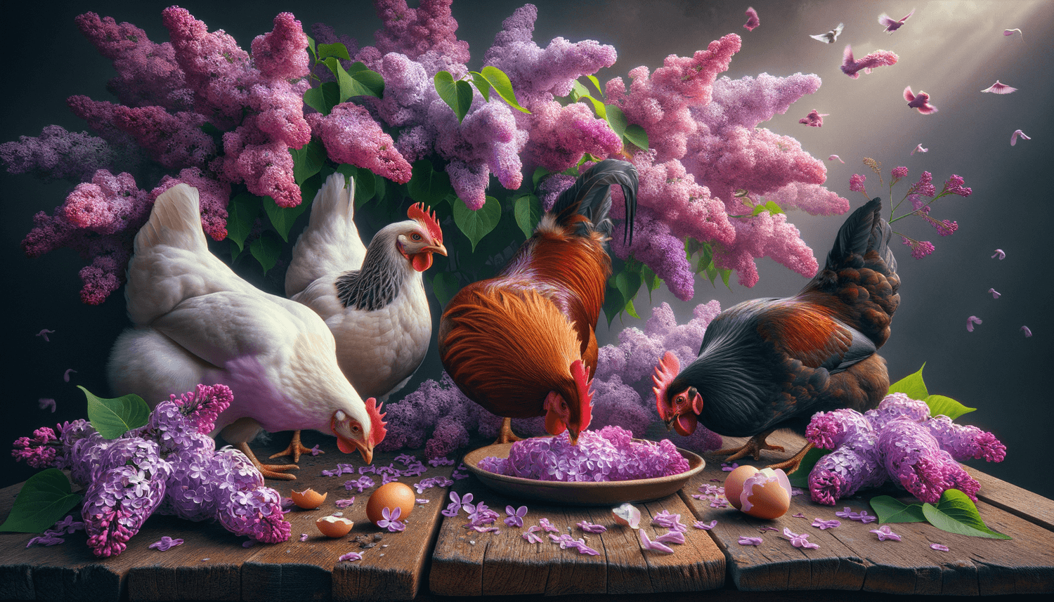 Can Chickens Eat Lilac Flowers?