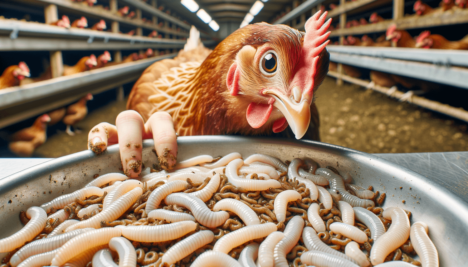 Can Chickens Eat Live Maggots?