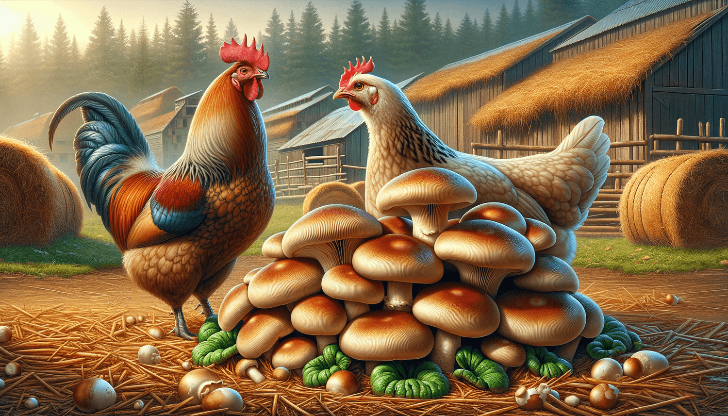 Can Chickens Eat Portobello Mushrooms?