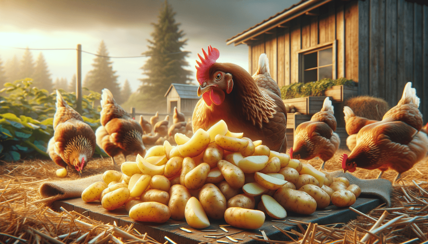 Can Chickens Eat Potato Peels?