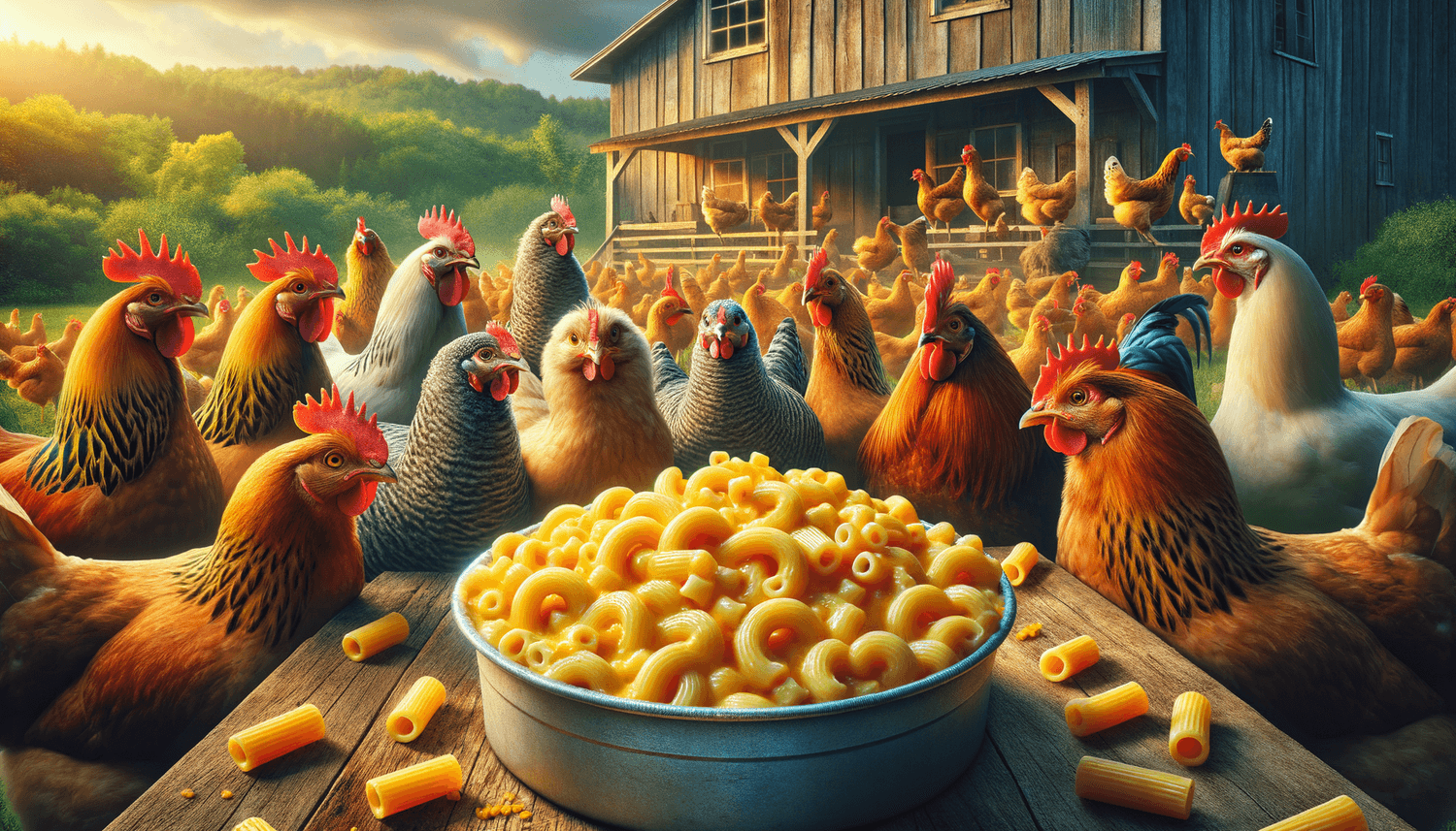Can Chickens Eat Macaroni and Cheese?