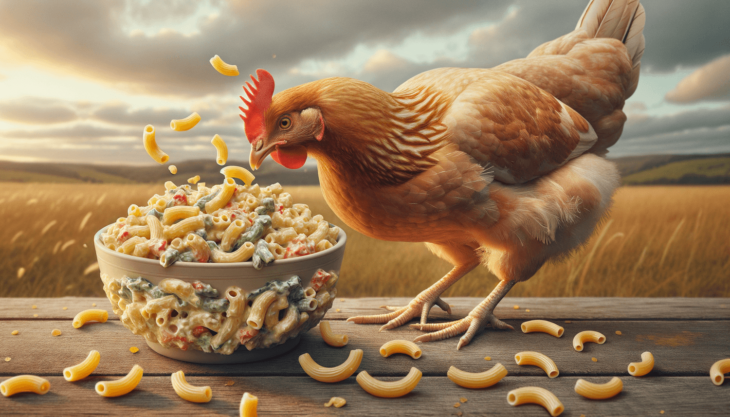 Can Chickens Eat Macaroni Salad?