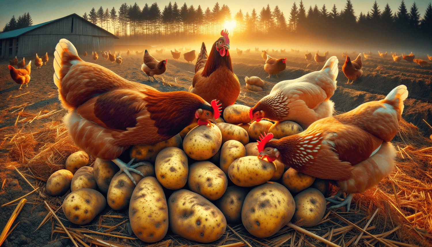 Can Chickens Eat Potatoes Raw?