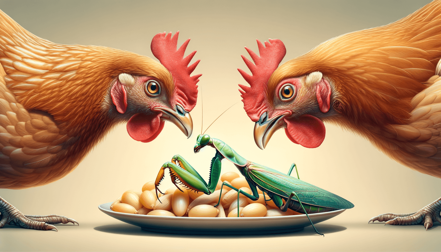 Can Chickens Eat Praying Mantis?