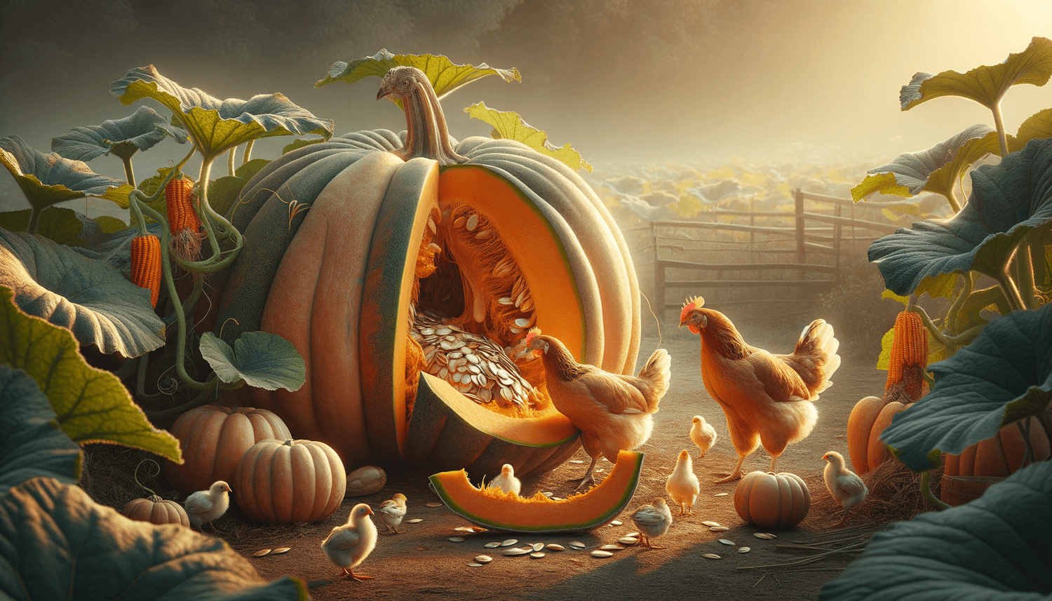 Can Chickens Eat Pumpkin Plants?