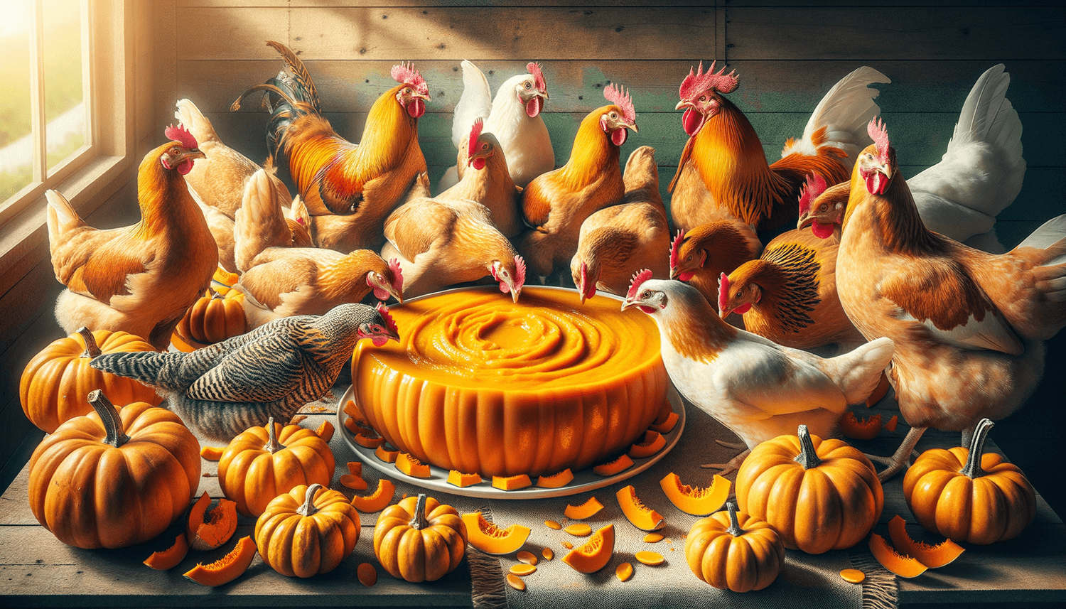 Can Chickens Eat Pumpkin Puree?