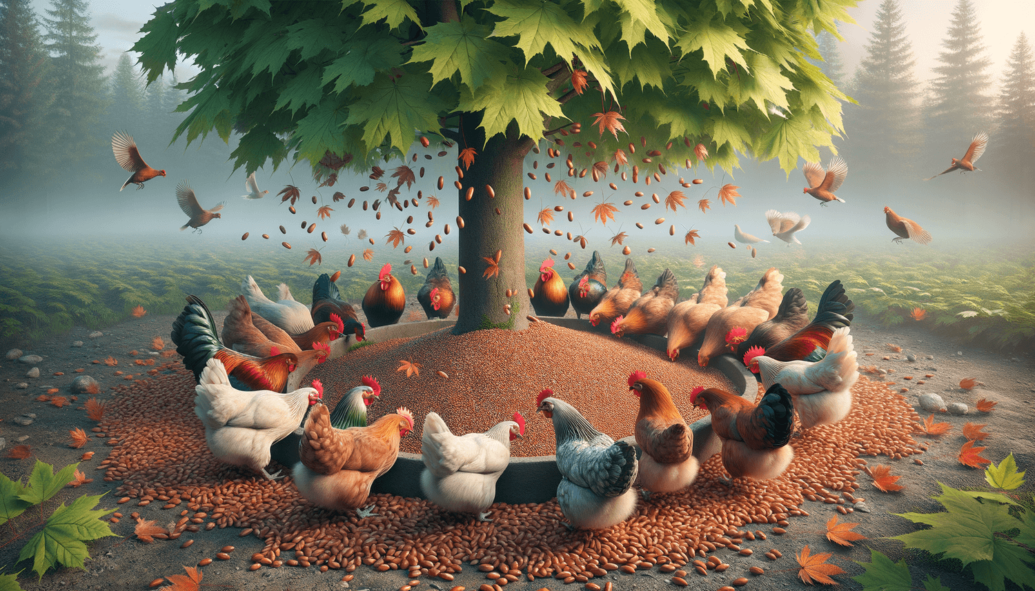 Can Chickens Eat Maple Seeds?