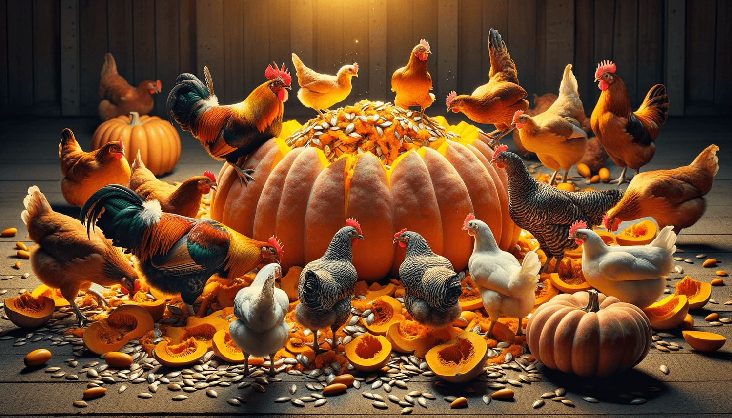 Can Chickens Eat Pumpkin Seeds and Guts?